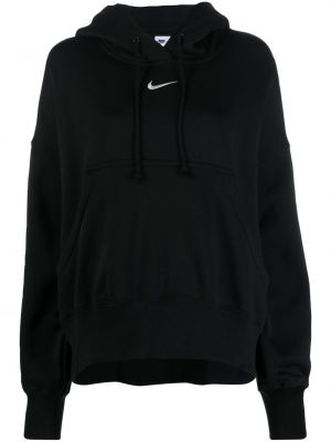 Siuvinėtas džemperis su gobtuvu Nike juoda