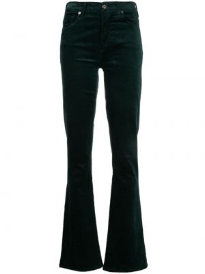 Pantaloni in velluto 7 For All Mankind verde