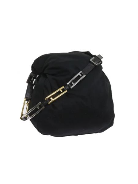 Nylonowa torebka Fendi Vintage czarna