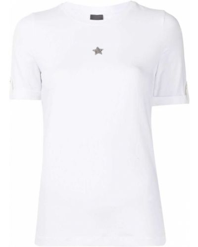 Camiseta de estrellas Lorena Antoniazzi blanco