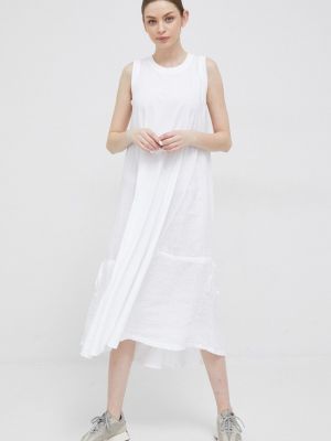 Белое длинное платье Deha