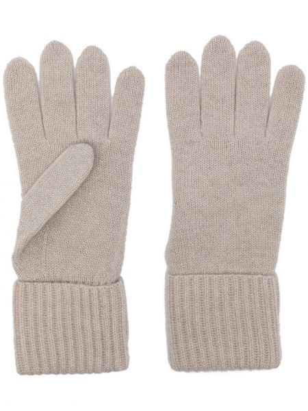 Kašmírové rukavice N.peal biela