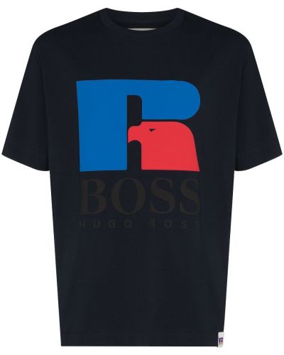 Camiseta Boss azul