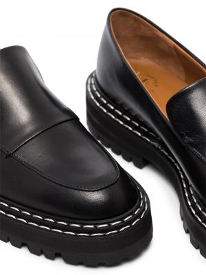 Loafers wsuwane Atp Atelier czarne
