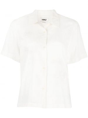 Camicia ricamata Ymc bianco