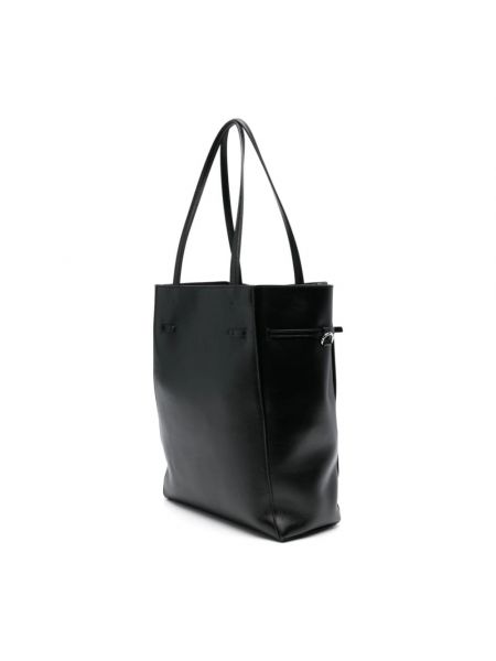 Średnia torba skórzana Givenchy czarna