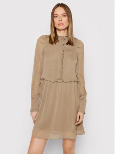 Сукня-сорочка Vero Moda коричнева