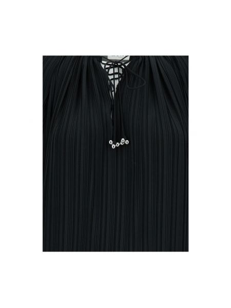 Blusa plisada Lanvin negro