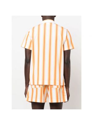 Hemd mit kurzen ärmeln Tekla orange