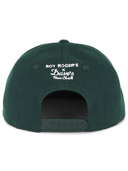 Cappello con visiera Roy Roger's X Dave's New York verde