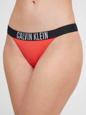 Plavky Calvin Klein oranžové