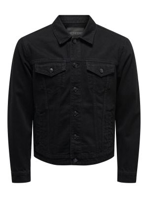 Giacca di jeans Only & Sons nero