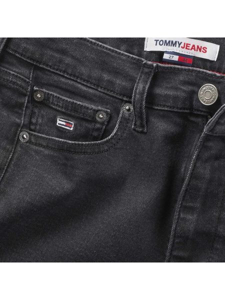 Vaqueros skinny Tommy Jeans negro