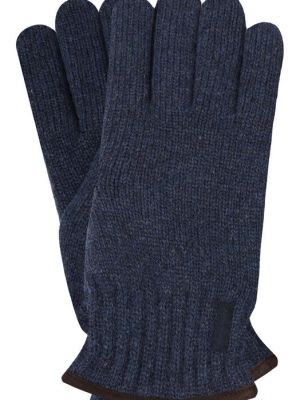 Шерстяные перчатки Paul&shark синие