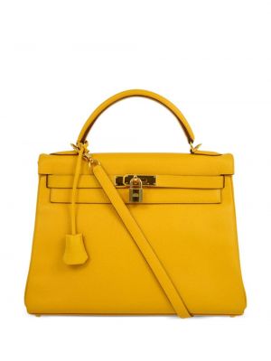 Чанта Hermès жълто