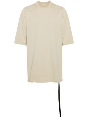 T-shirt aus baumwoll Rick Owens Drkshdw beige