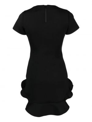 Mini robe avec manches courtes Cynthia Rowley noir
