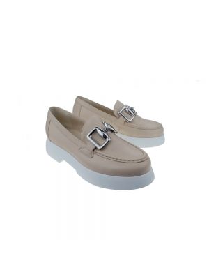 Loafers chunky Högl beżowe