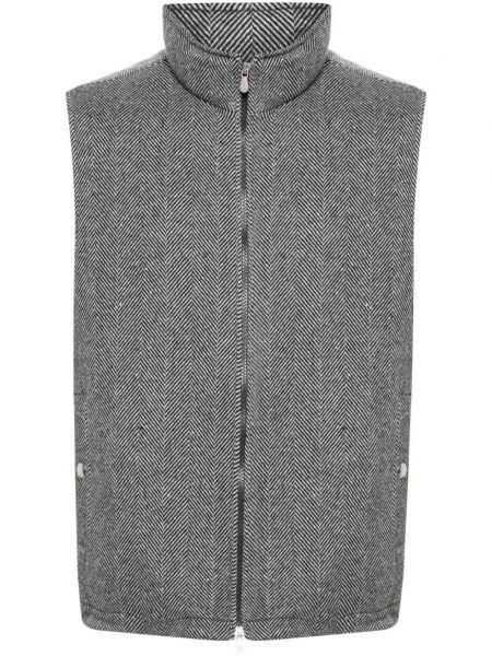 Quiltet vest Brunello Cucinelli sort