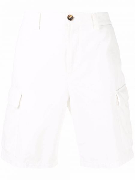 Cargo shorts Brunello Cucinelli hvit