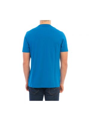 Camiseta slim fit Zanone azul