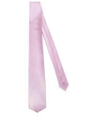 Шелковый галстук Brioni розовый