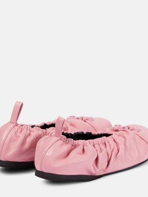 Kožne balerinke Jw Anderson ružičasta