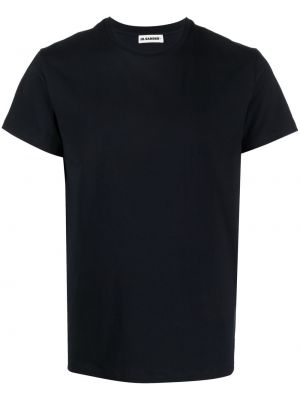 T-shirt avec manches courtes Jil Sander noir