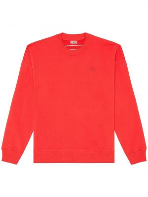 Sweat en coton Diesel rouge