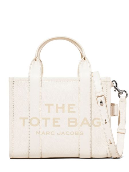 Usnjena nakupovalna torba Marc Jacobs