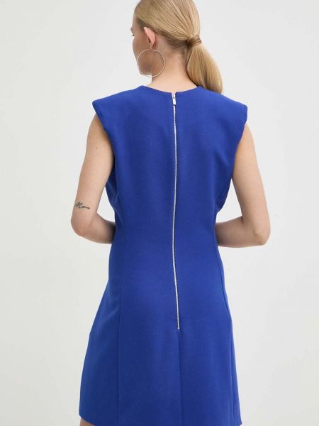Testhezálló mini ruha Morgan kék
