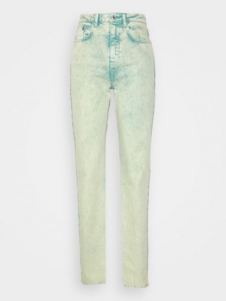 Proste jeansy Karl Lagerfeld Jeans zielone