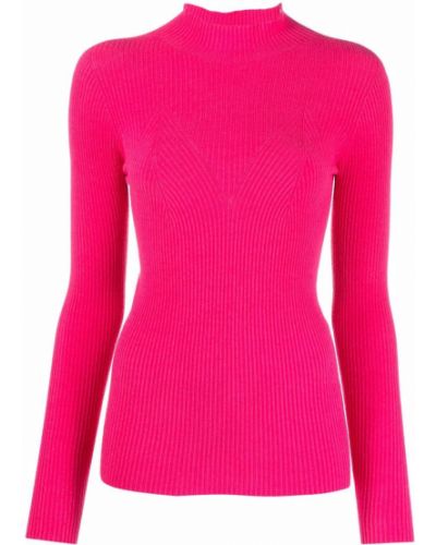 Jersey de punto de tela jersey Ermanno Firenze rosa