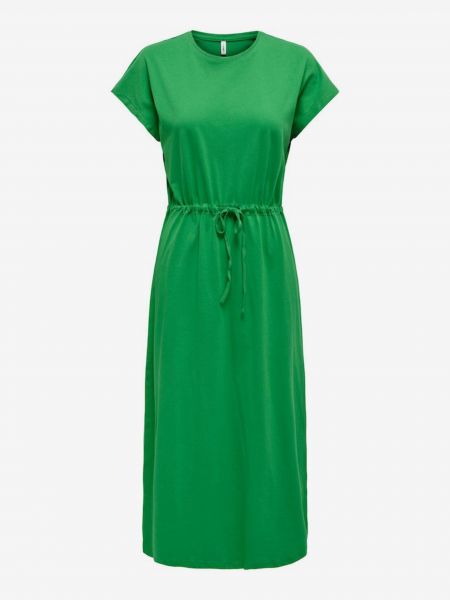 Μίντι φόρεμα Only πράσινο