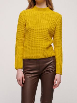 Пуловер Luisa Spagnoli желтый