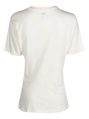 T-shirt mit print Dkny beige
