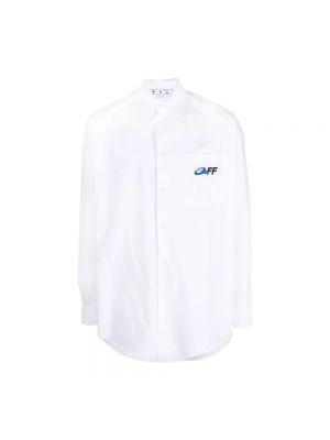 Koszula skinny fit Off-white biała