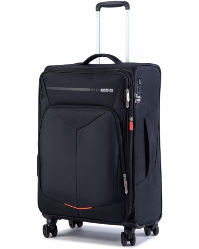 Közepes szövetborítású bőrönd AMERICAN TOURISTER - Summerfunk 124890-1041-CNU Black