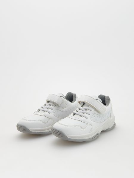 Білі кросівки на липучках Reserved
