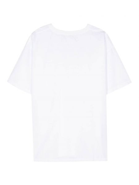 Kokvilnas t-krekls Barena balts