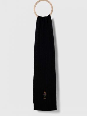 Vlněný čepice Polo Ralph Lauren černý