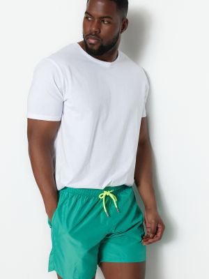 Lühikesed püksid Trendyol roheline