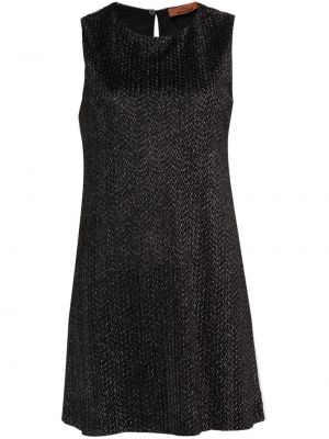 Pletené koktejlové šaty Missoni černé