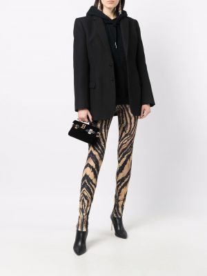 Leggings mit print mit zebra-muster Roberto Cavalli