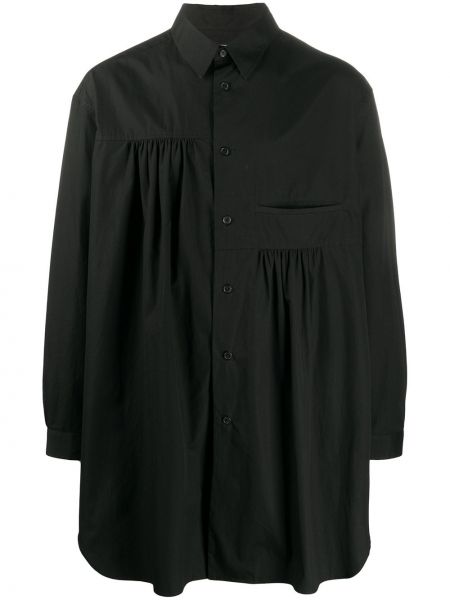 Oversized skjorte Yohji Yamamoto sort