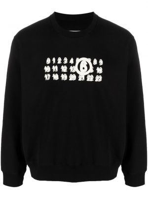 Sweatshirt mit print mit rundem ausschnitt Mm6 Maison Margiela