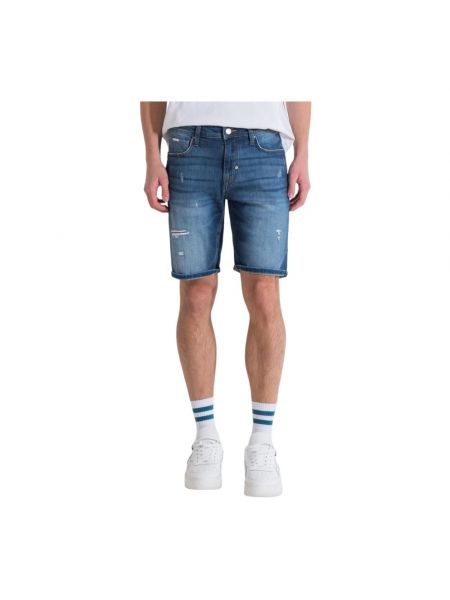Pantalones cortos vaqueros Antony Morato azul