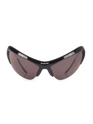 Очки солнцезащитные с принтом с геометрическим узором Balenciaga черные