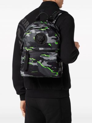 Rucksack mit print mit camouflage-print Plein Sport