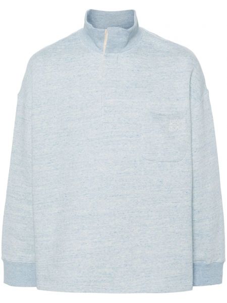 Sweatshirt mit stickerei aus baumwoll Loewe